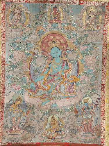 Chinese thangka.