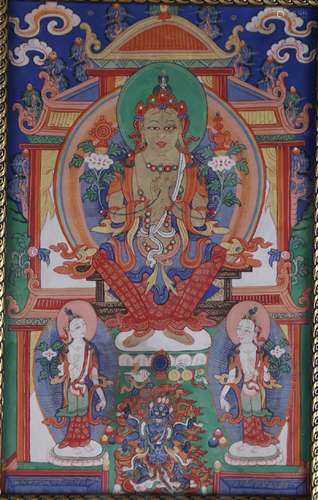 Chinese thangka.