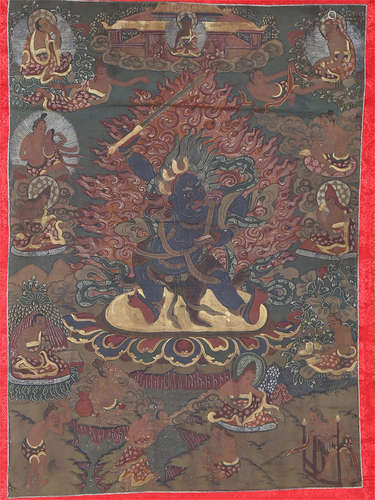 Chinese thangka.