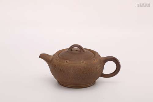 Chinese yixing teapot, marked Wu Yu Quan.