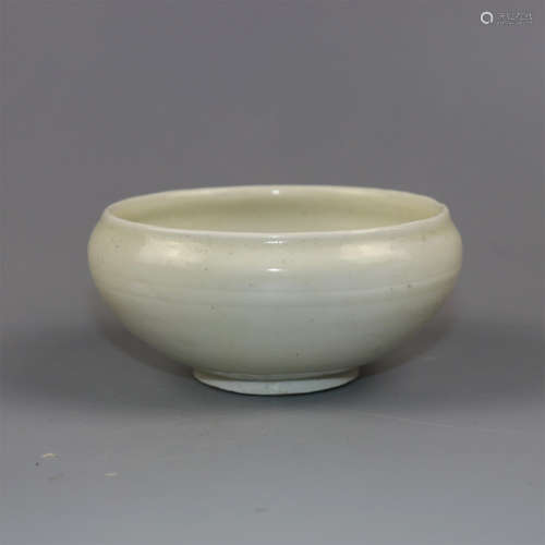 Chinese white glaze porcelain bowl.