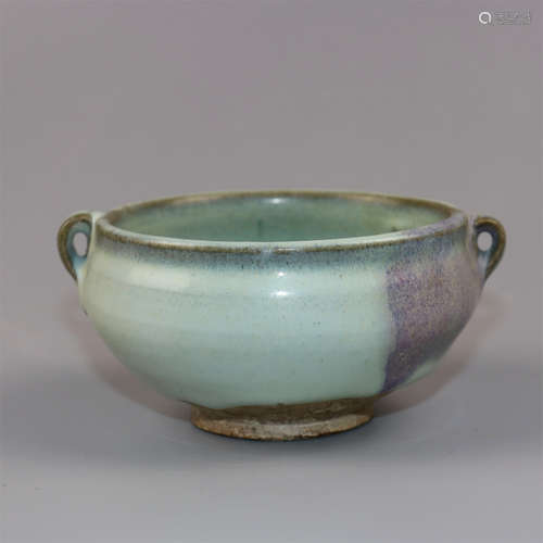 Chinese Jun Ware porcelain bowl.