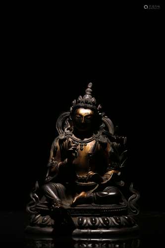 Chinese bronze Buddha.