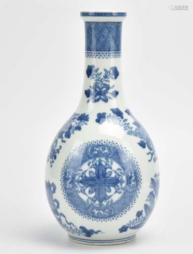 Chinese Blue and White Export Vase,19th C.