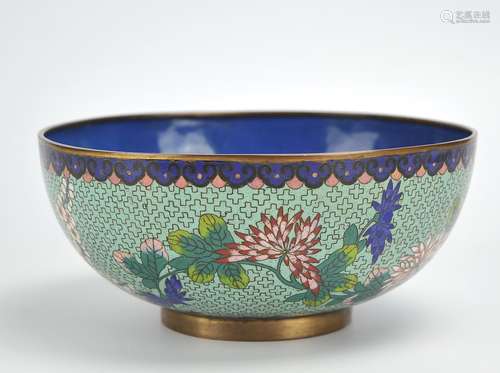 Japanese Cloisonne Bowl, Early 20th C.