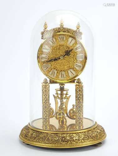 Kieninger Obergfell Rotating Pendle Gilt Clock