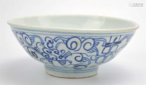 A Chinese Blue and White Bowl, Ming D.