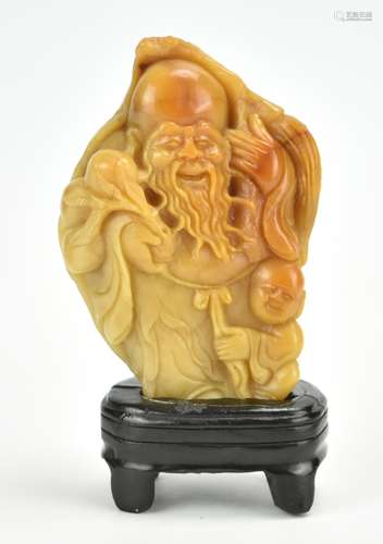 Chinese Soapstone Carving of 