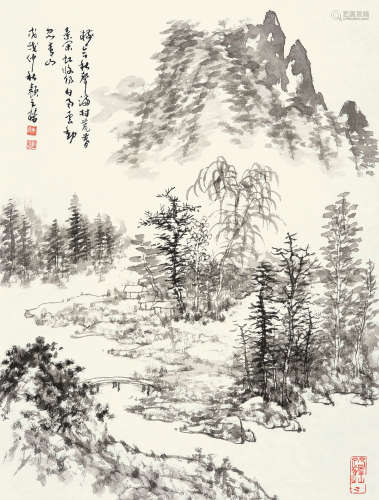 颜之樯(b.1950年) 山水