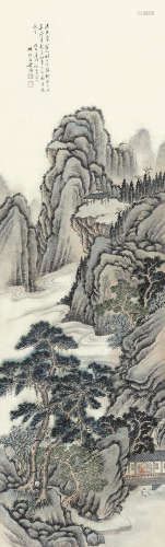 王学浩(1754-1832年) 溪山独坐图