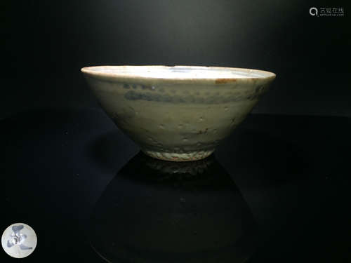 A TIANQI MARK BLUE&WHITE BOWL