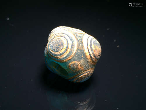 A GLASS PENDANT