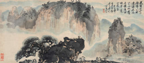 张自生（b.1944） 武夷胜景 镜片 设色纸本