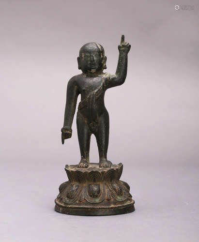 A Chinese Bronze Buddha