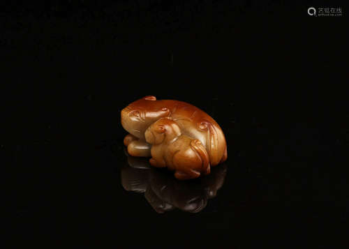 A Chinese Carved Jade Decoration