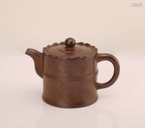 A Chinese Yixing-Clay Tea Pot