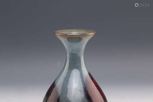 A Chinese Flambe Glazed Porcelain Vase