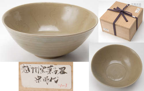 宋代越州窯青瓷碗