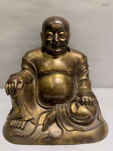 Gilt Bronze Figure of Buddha