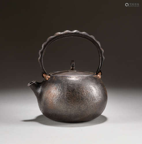 Japanese Antique Silver Teapot