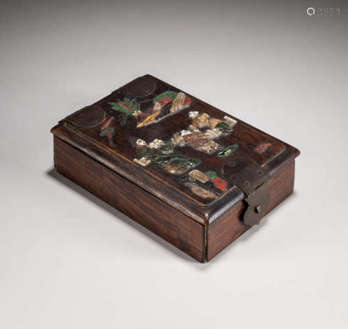 18th Chinese Antique Rosewood Box