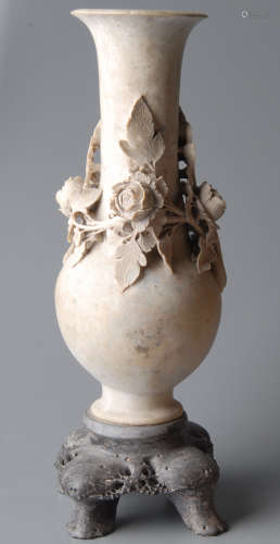 壽山石花瓶