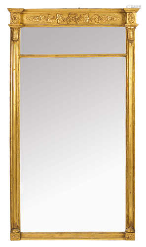 A Federal gilt framed mirror