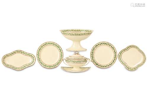 A COLLECTION OF WEDGWOOD CREAMWARE