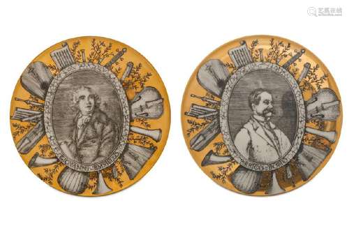 PIERO FORNASETTI (ITALIAN, 1913-1988), A PAIR OF