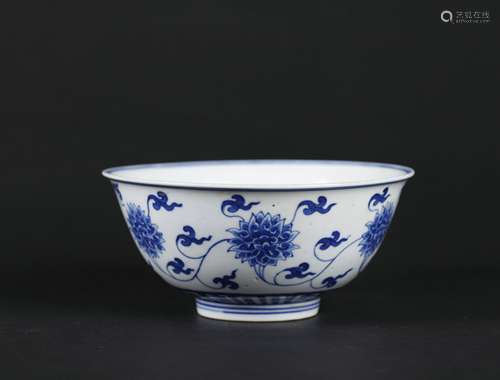 A Chinese Blue and White Porcelain Bowl