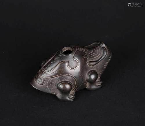 A Chinese Bronze Water Drop