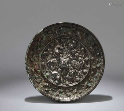 A Chinese Bronze Mirror