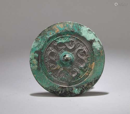 A Chinese Bronze Mirror