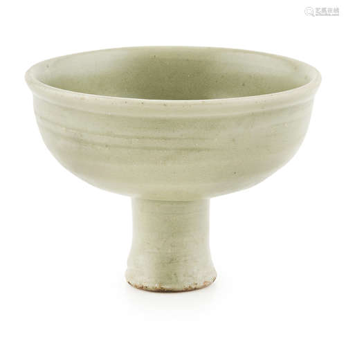 LONGQUAN CELADON-GLAZED STEM CUP