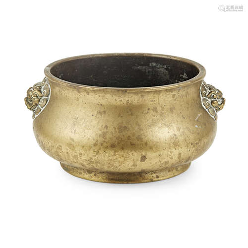 BRONZE TWIN-HANDLE CENSER