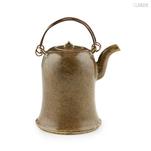 TEADUST-GLAZE TEAPOT AND COVER