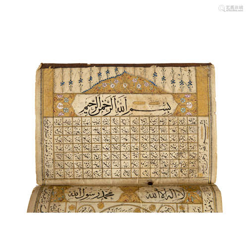 OTTOMAN POCKET-SIZE 'HILYE' (THE ATTRIBUTES OF THE PROPHET)