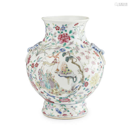 FAMILLE ROSE VASE