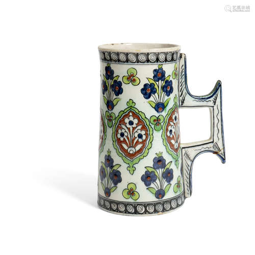 CANTAGALLI IZNIK-STYLE POTTERY JUG