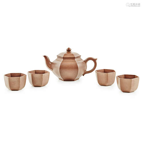 YIXING STONEWARE TEASET