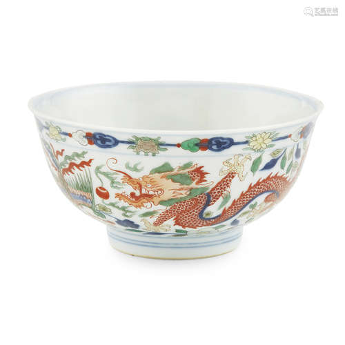 WUCAI 'DRAGON AND PHOENIX' BOWL