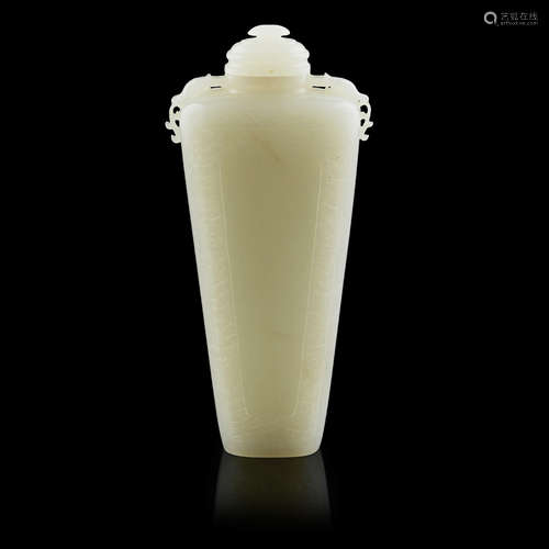 WHITE JADE VASE