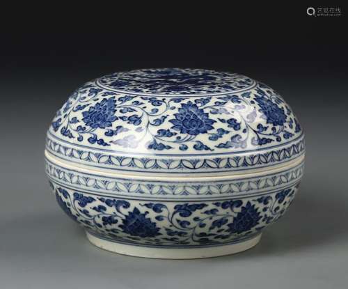 Chinese Blue and White Box