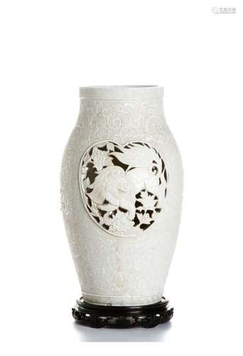 White Glazed Vase