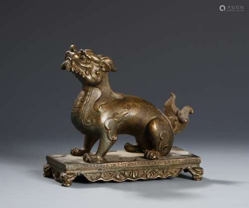 Bronze 'Mythical Beast' Paperweight