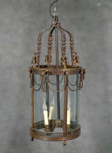 Grande Lanterne de Hall, de style Louis XVI et de ...;