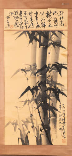 Chinese Antique/Vintage Painting Bamboo