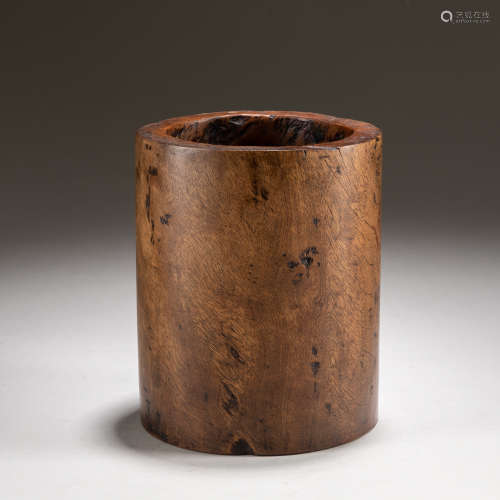 Ming Chinese Antique Huanghuali Brush Pot