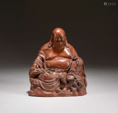 Chinese Antique Zisha Buddha