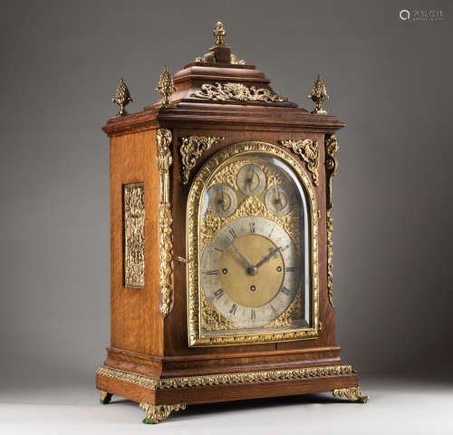 Antique Gilt Bronze Clock